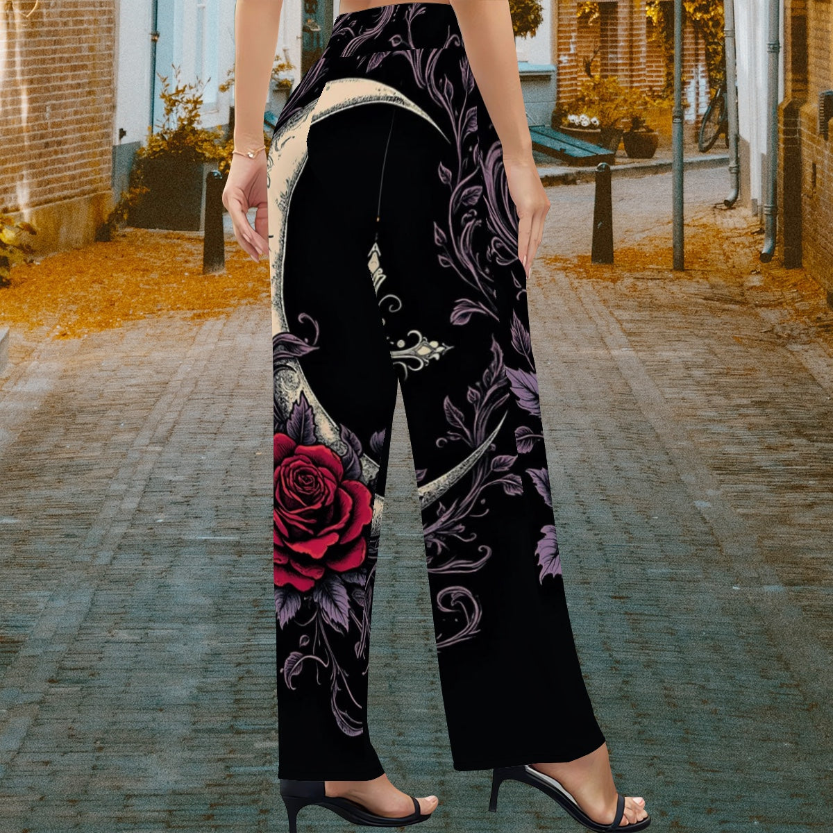 Pantalon large pour femme