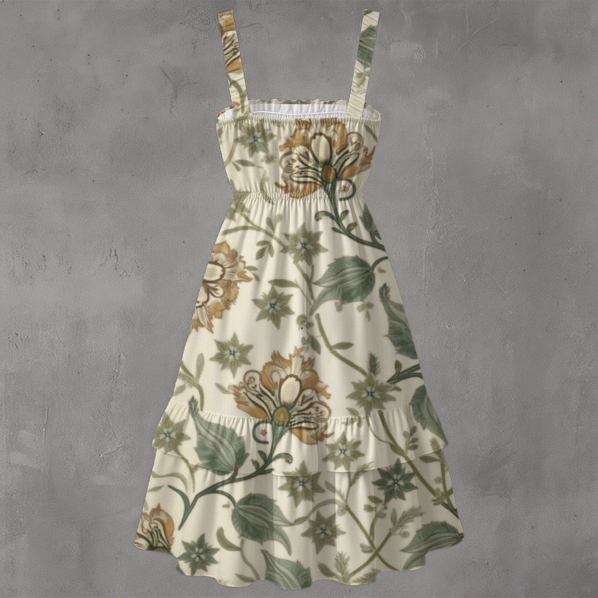 Robe Trapèze à volants