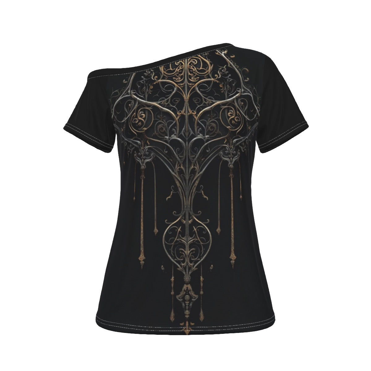 T-shirt à épaules dénudées pour femmes