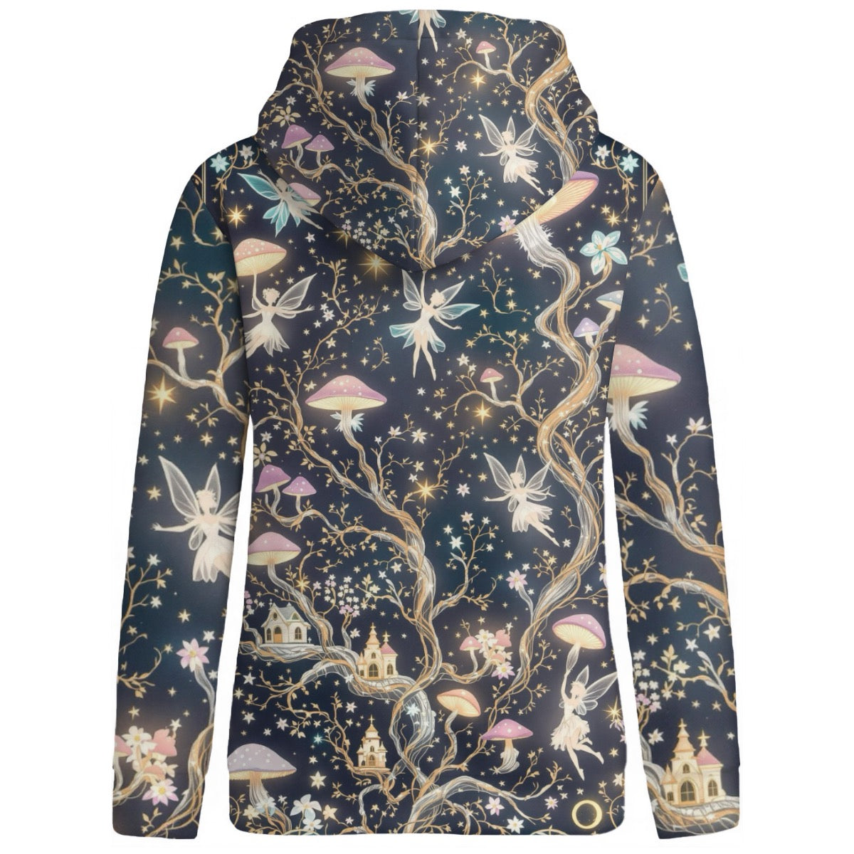 Sweat à capuche patchwork