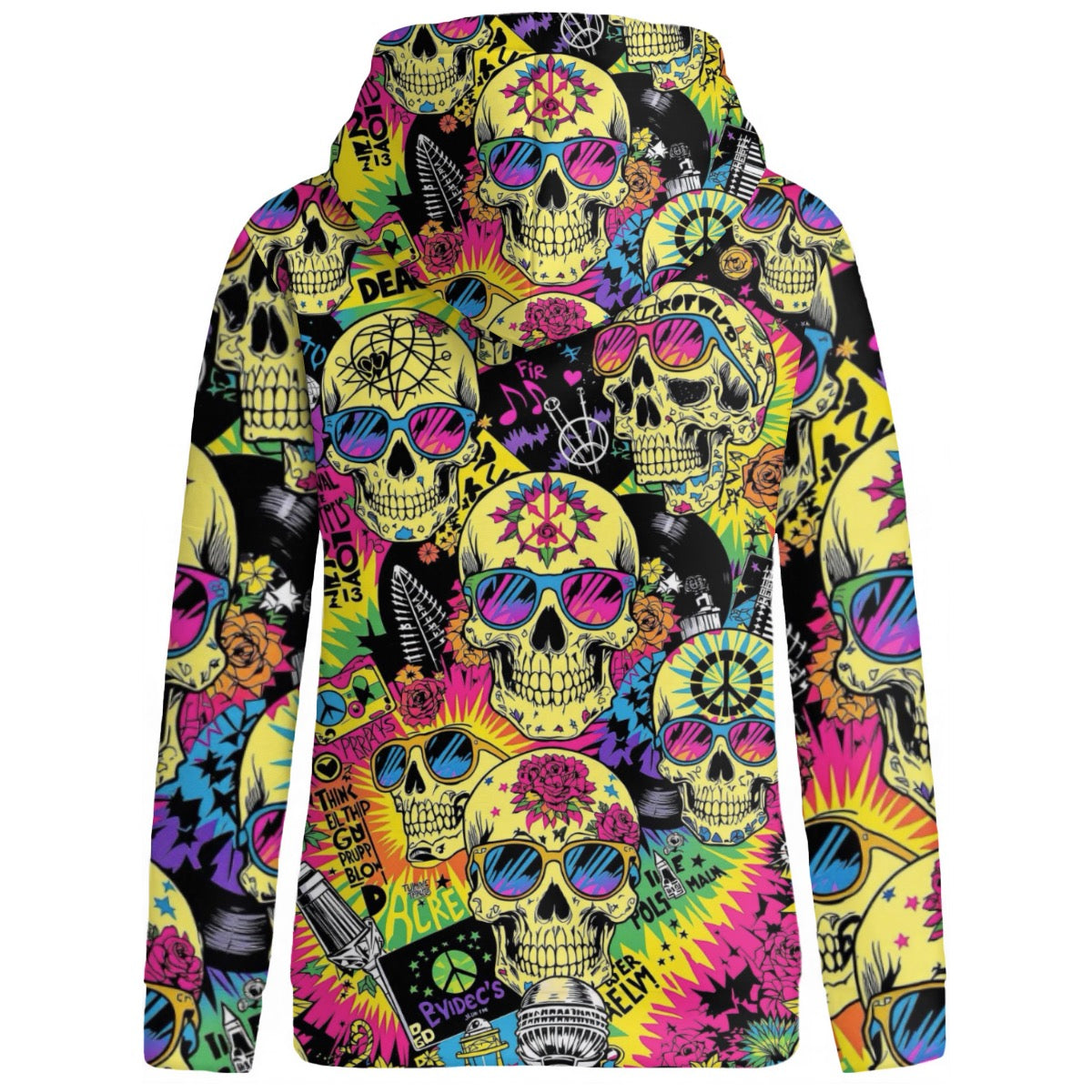 Sweat à capuche patchwork