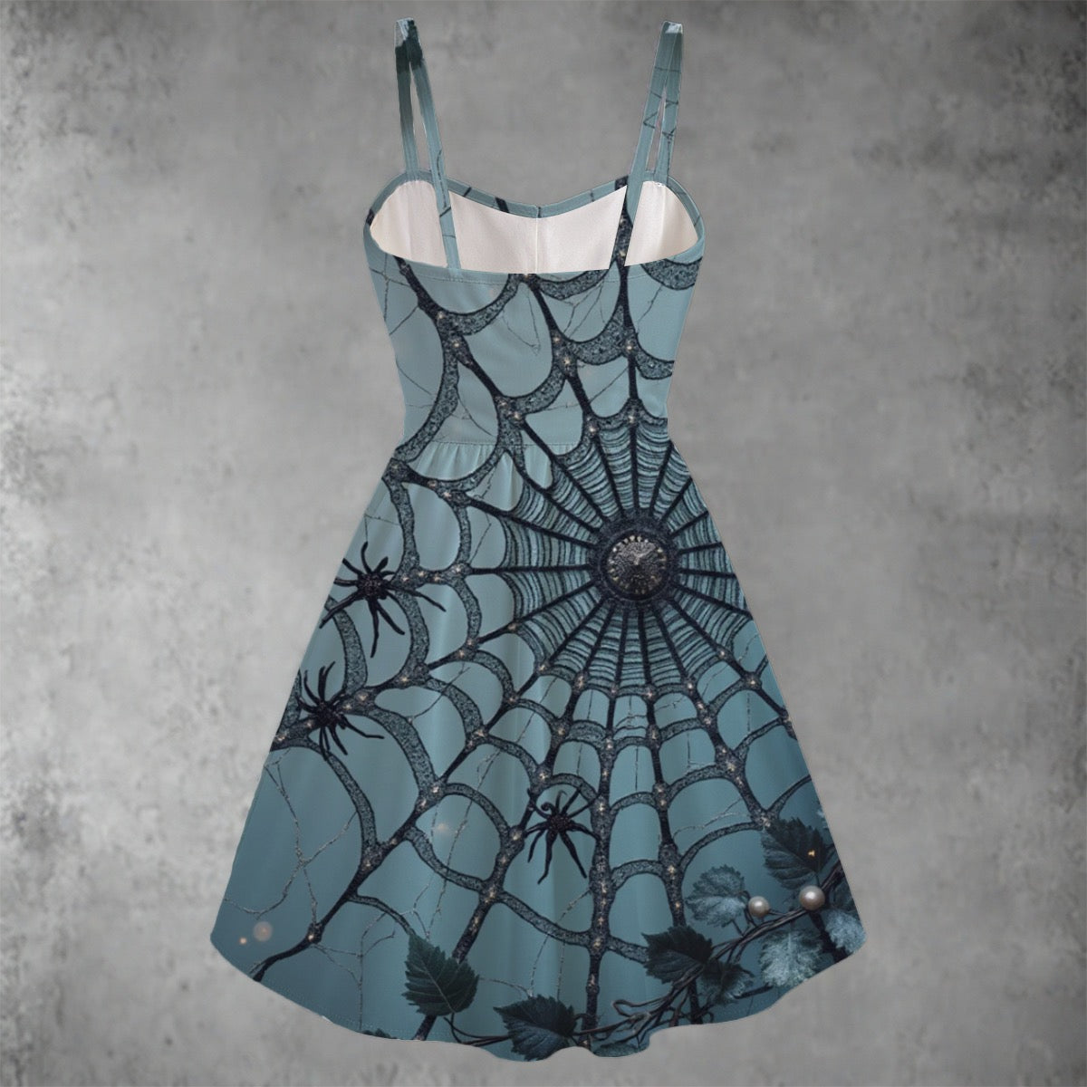 Robe Trapèze à bretelles spaghetti pour femmes