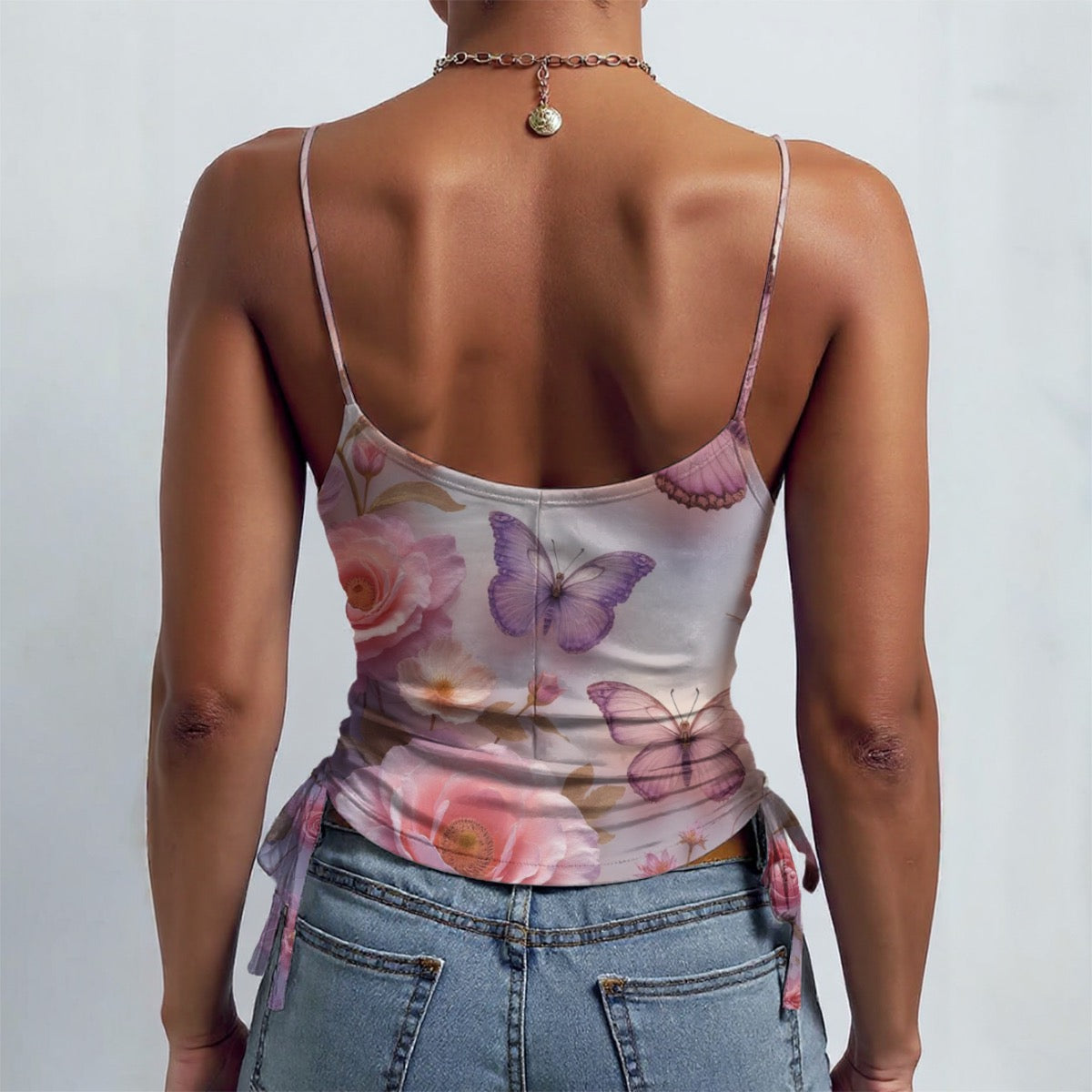 Débardeur Camisole à cordon de serrage