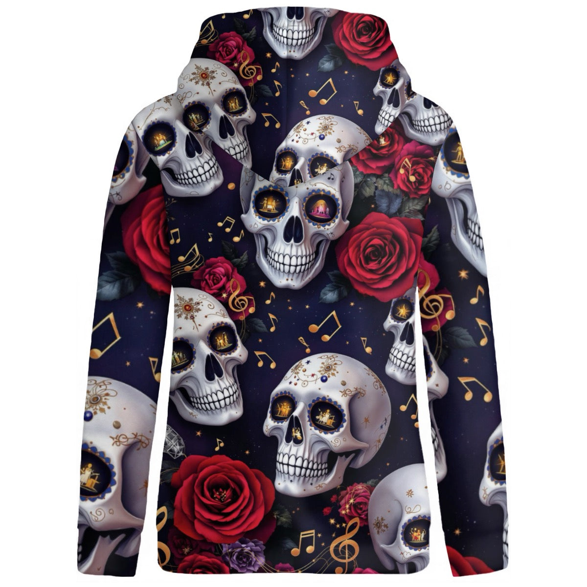 Sweat à capuche patchwork