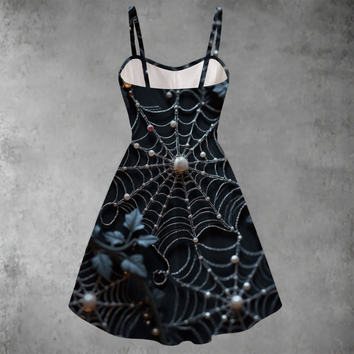 Robe Trapèze à bretelles spaghetti pour femmes
