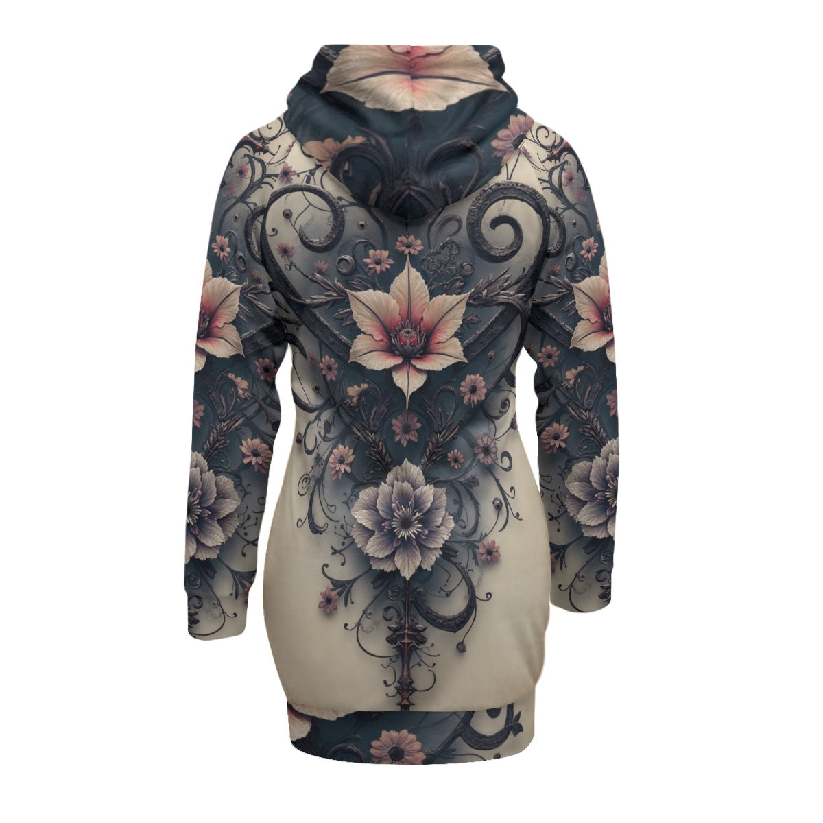 Sweat à capuche avec manches raglan