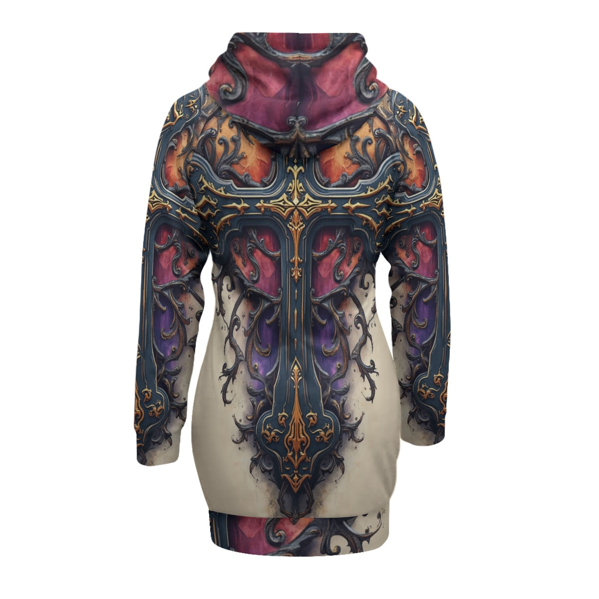 Sweat à capuche avec manches raglan