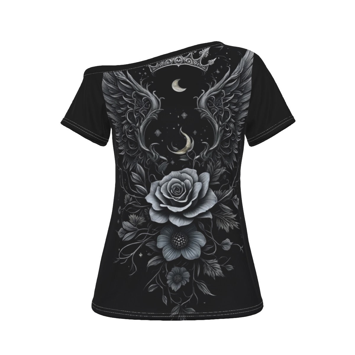 T-shirt à épaules dénudées pour femmes
