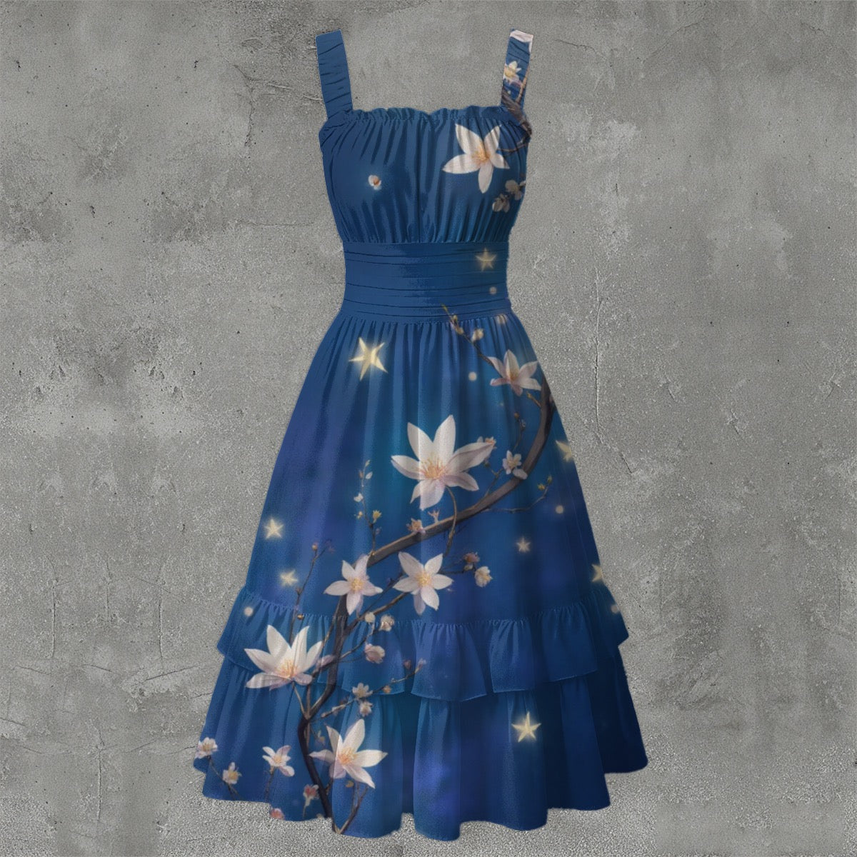 Robe Trapèze à volants