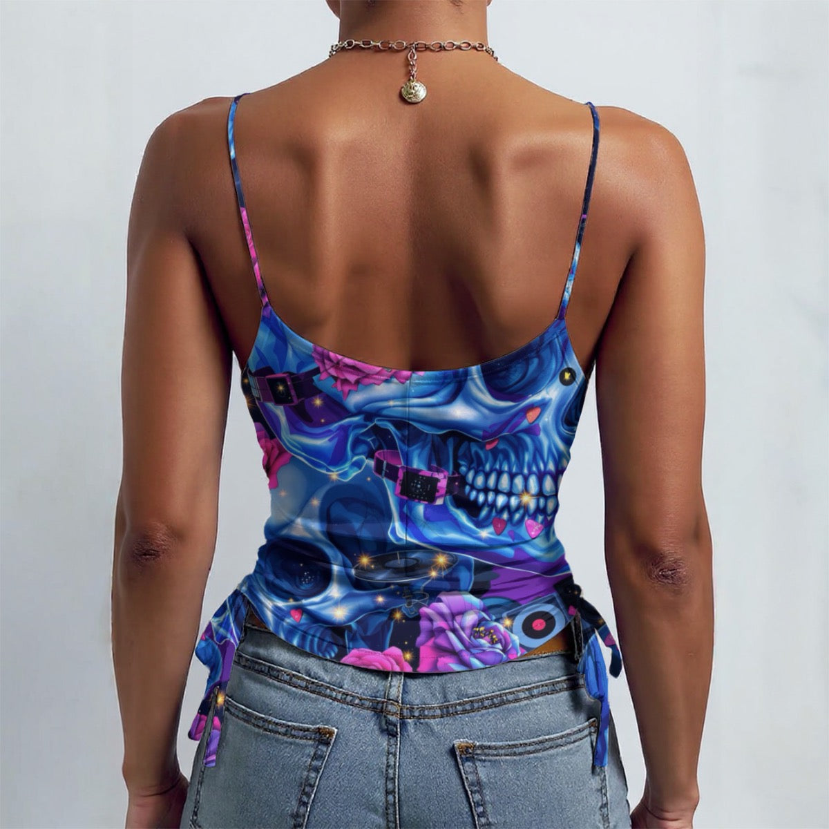 Débardeur Camisole à cordon de serrage