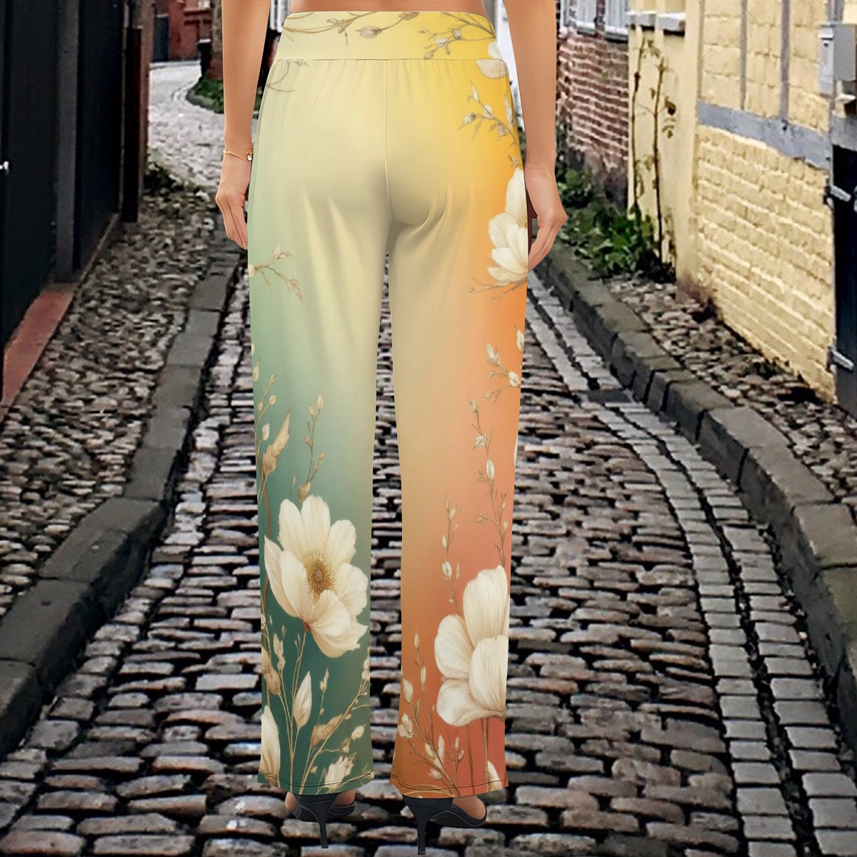 Pantalon large pour femme