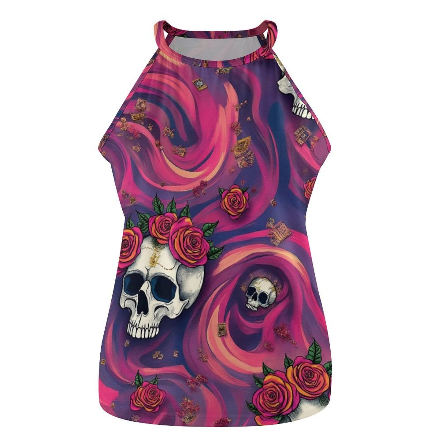 Round neck vest Women's Round-Neck Vest