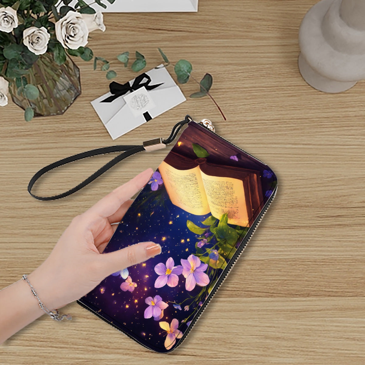 Portefeuille pochette pour femme