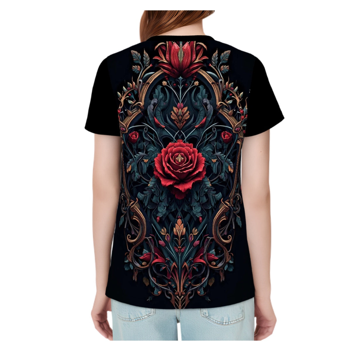 T-shirt à manches courtes pour femmes