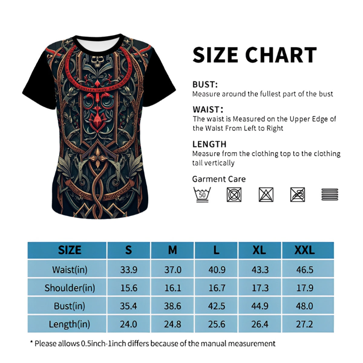 T-shirt à manches courtes pour femmes