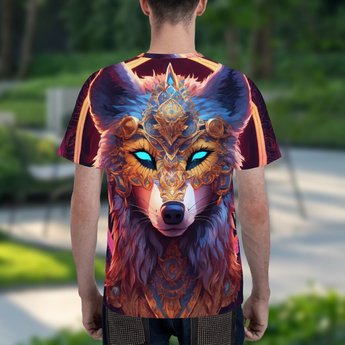 T-shirt à col ras du cou pour homme