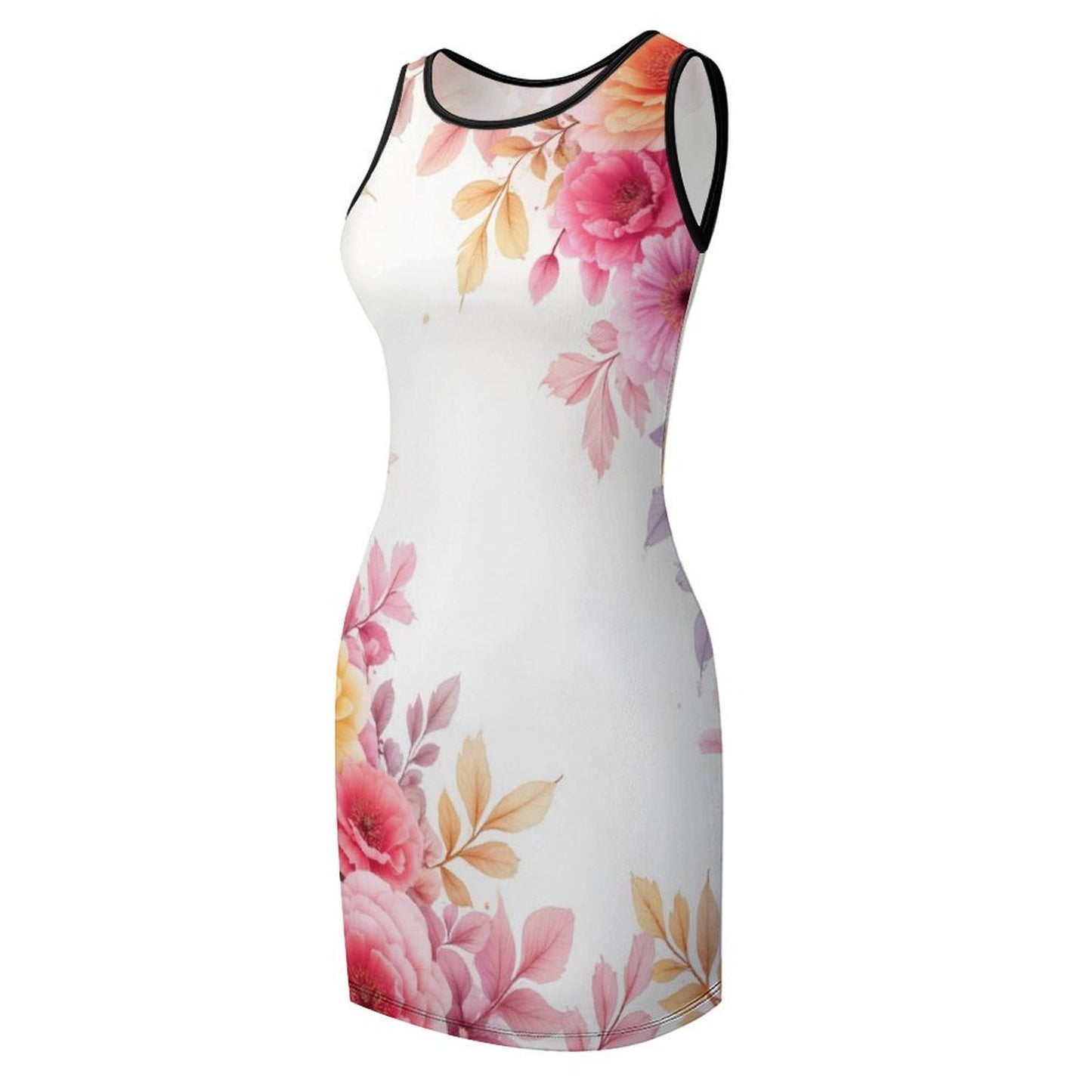 Robe Mini moulante à bretelles