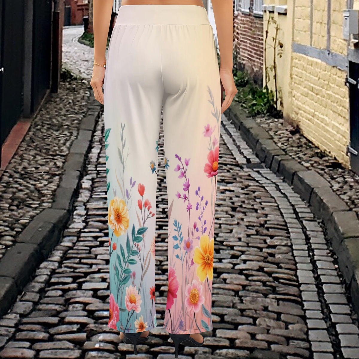 Pantalon large pour femme