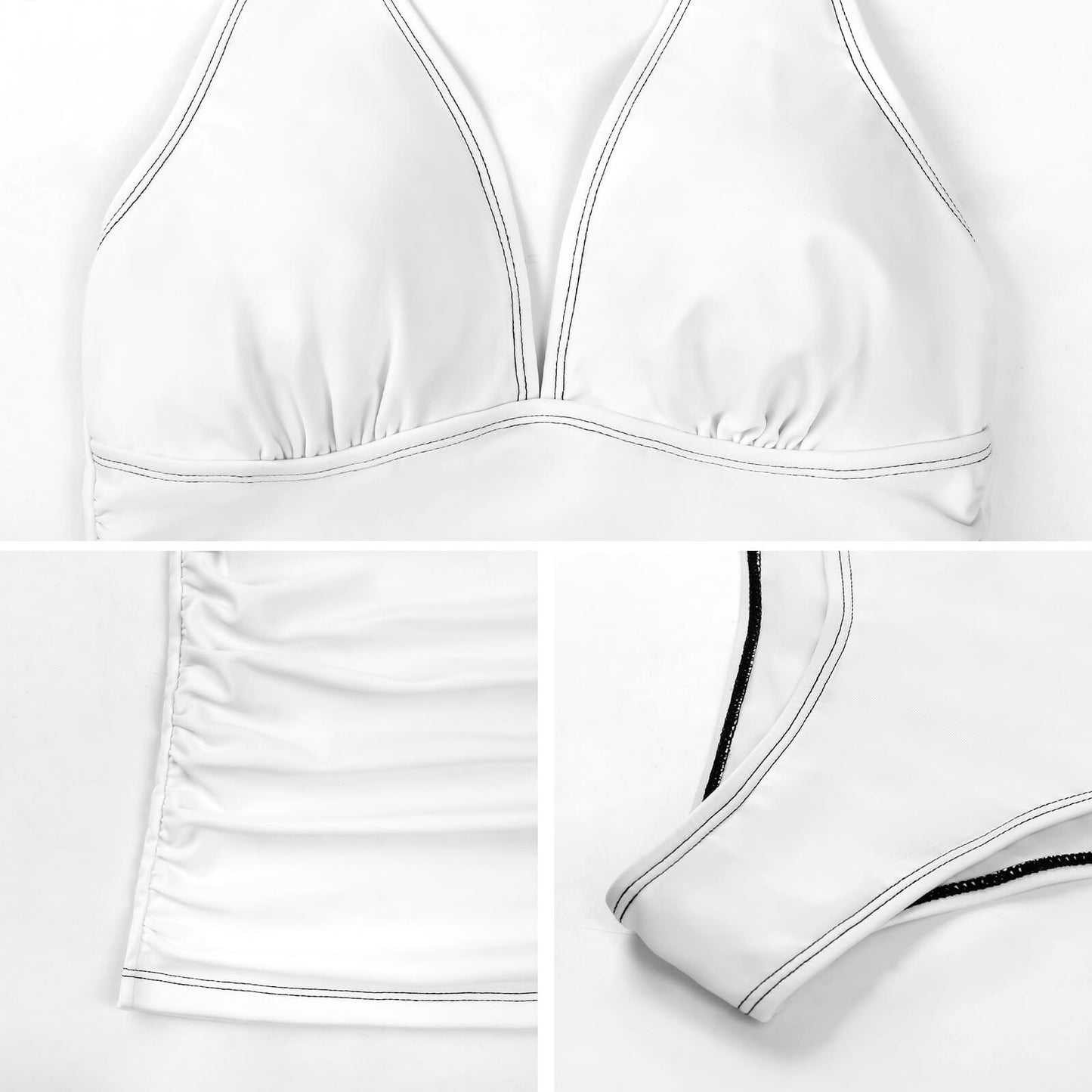 Maillot de Bain 2 pièces Tankini Licou