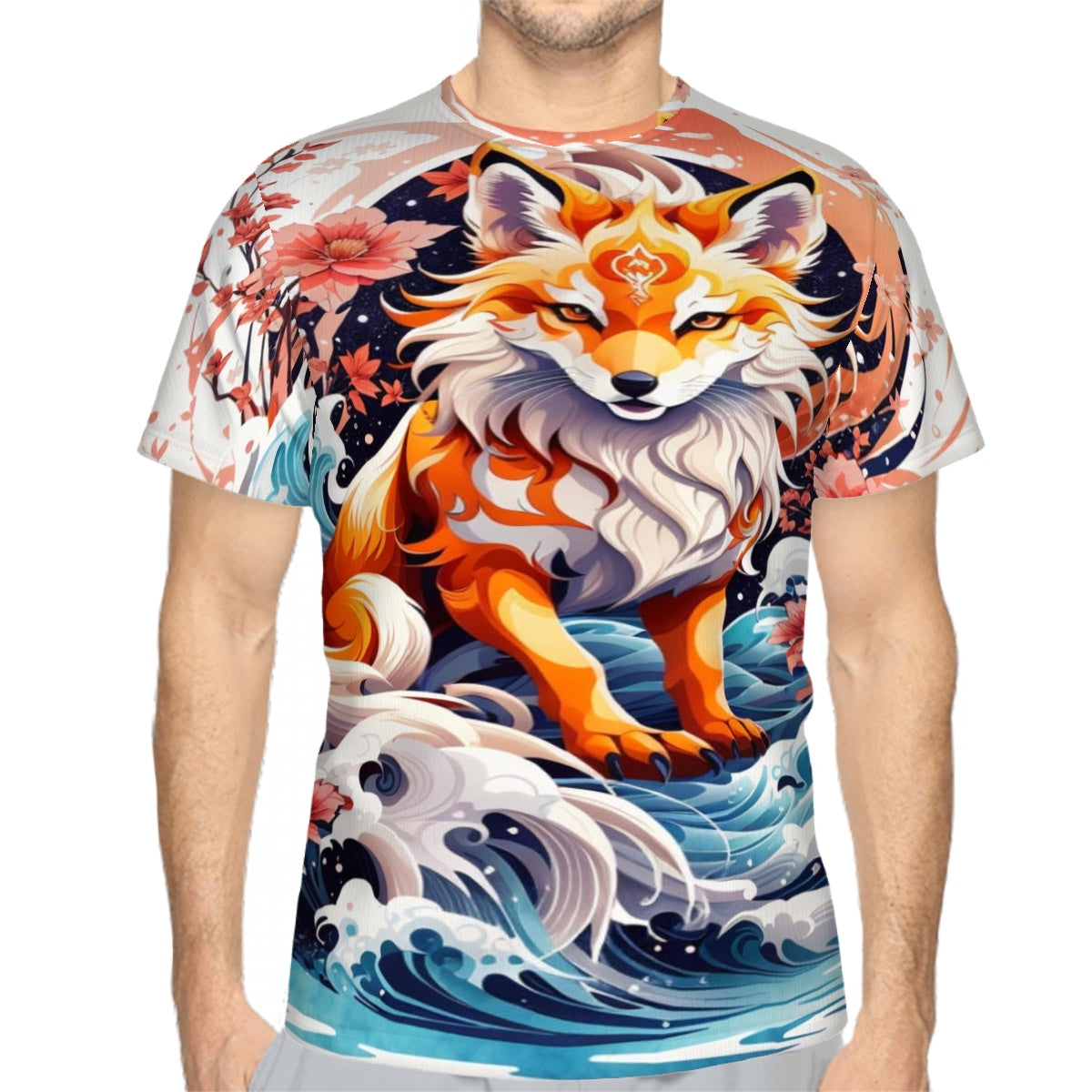 T-shirt à col ras du cou pour homme