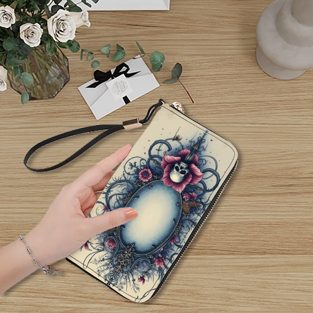 Portefeuille pochette pour femme