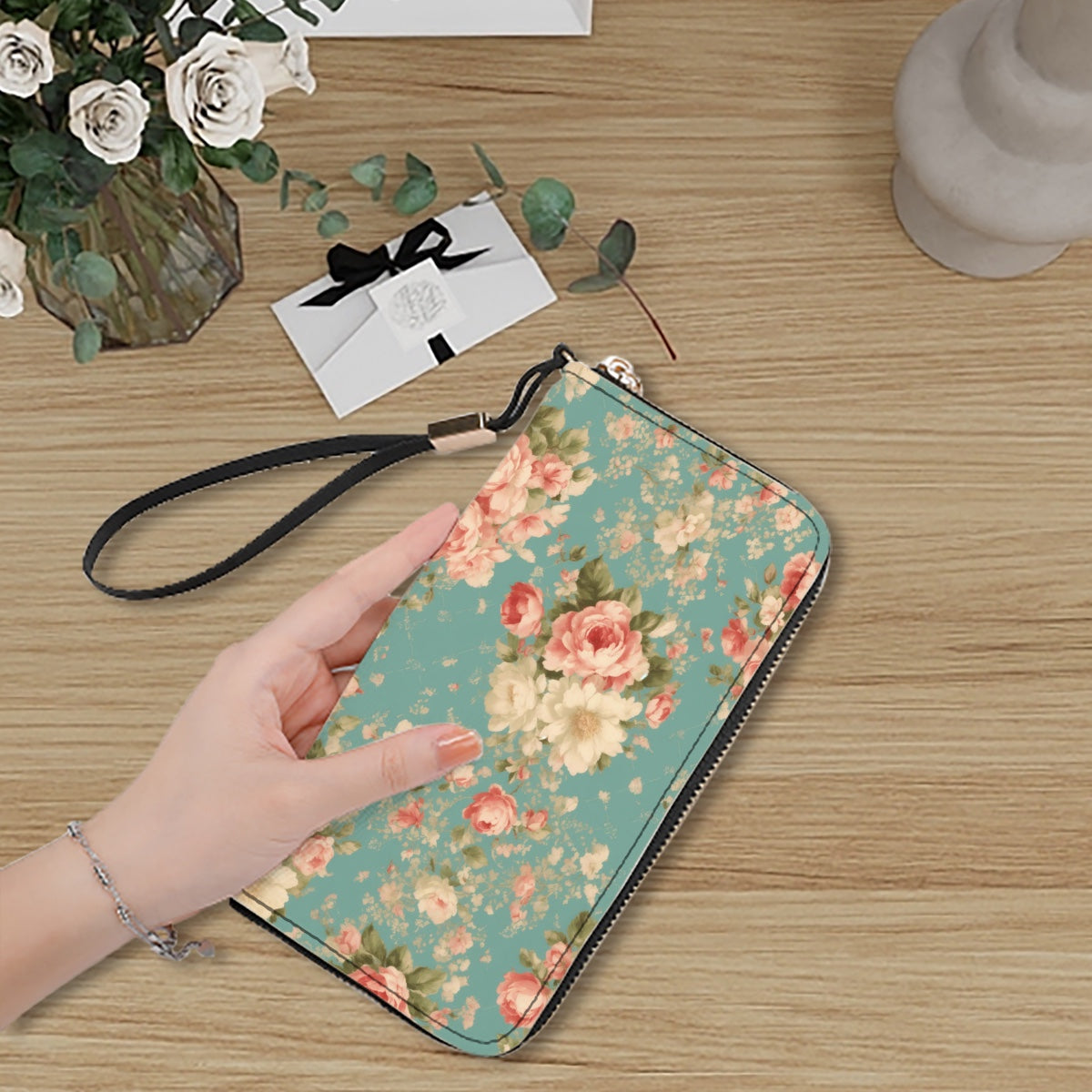 Portefeuille pochette pour femme