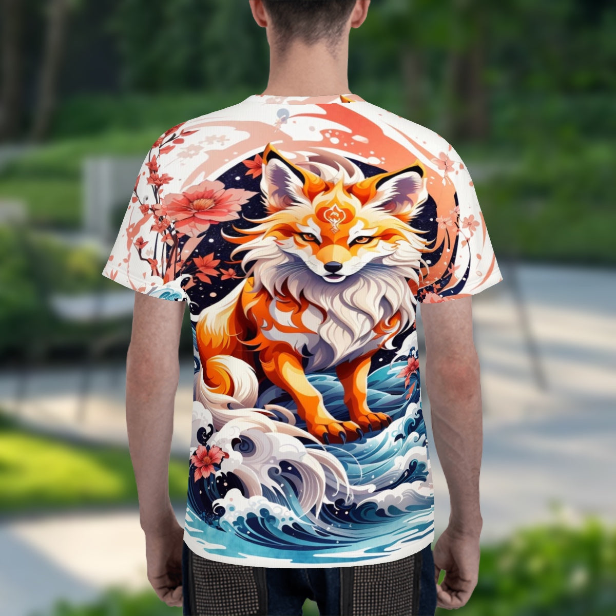 T-shirt à col ras du cou pour homme