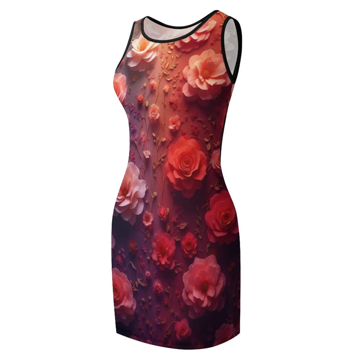 Robe Mini moulante à bretelles