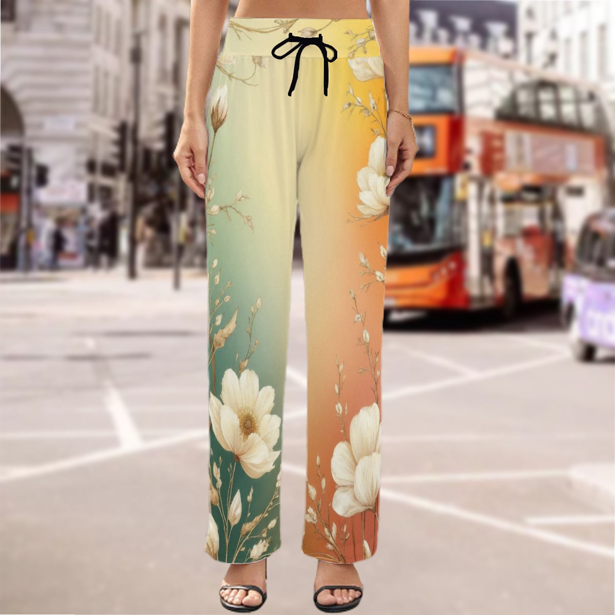 Pantalon large pour femme