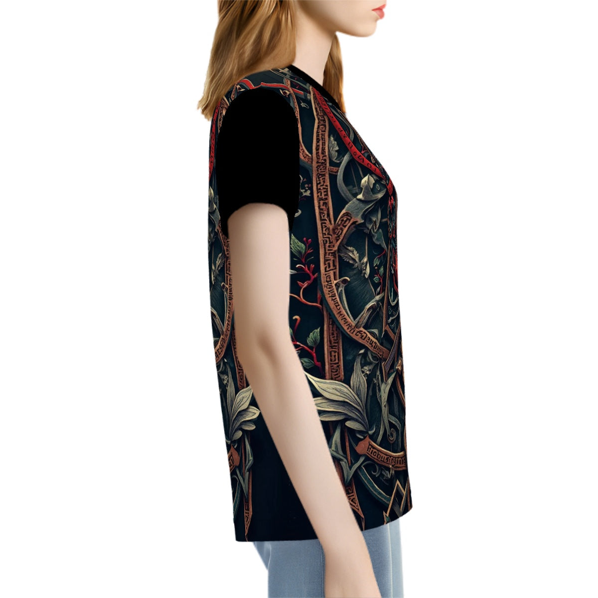 T-shirt à manches courtes pour femmes