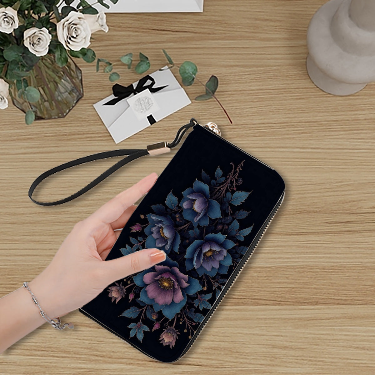 Portefeuille pochette pour femme