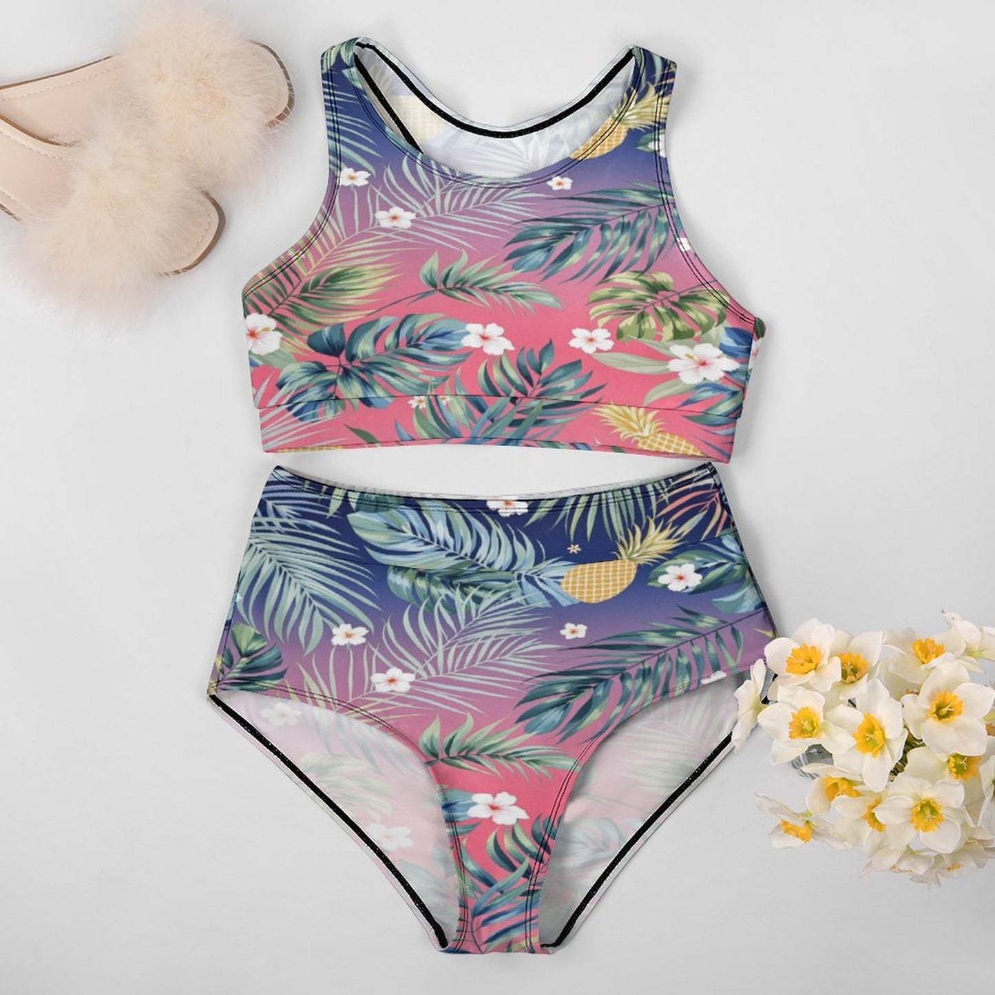 Maillot de bain Bikini bandeau à nouer