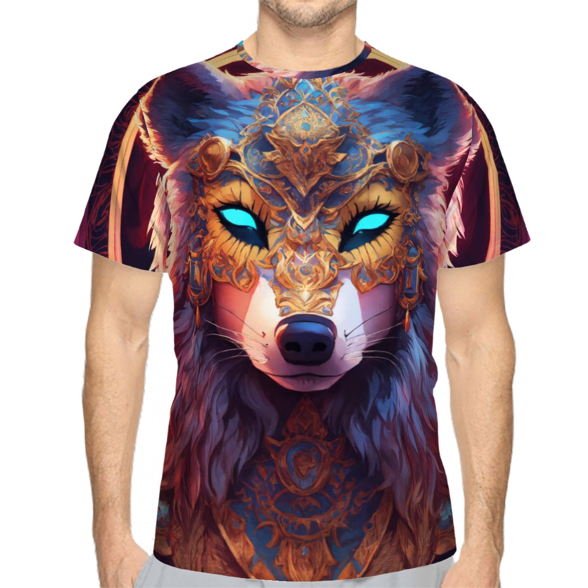T-shirt à col ras du cou pour homme