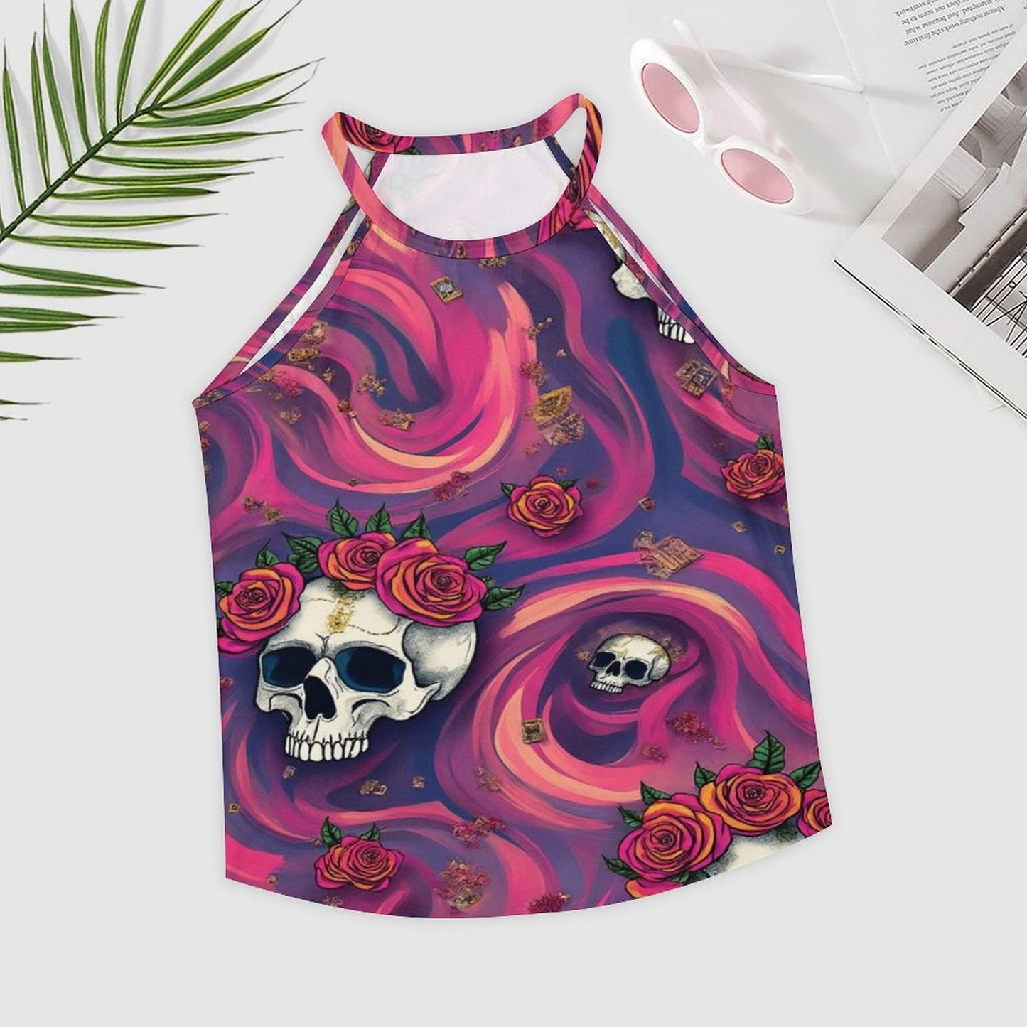 Round neck vest Women's Round-Neck Vest
