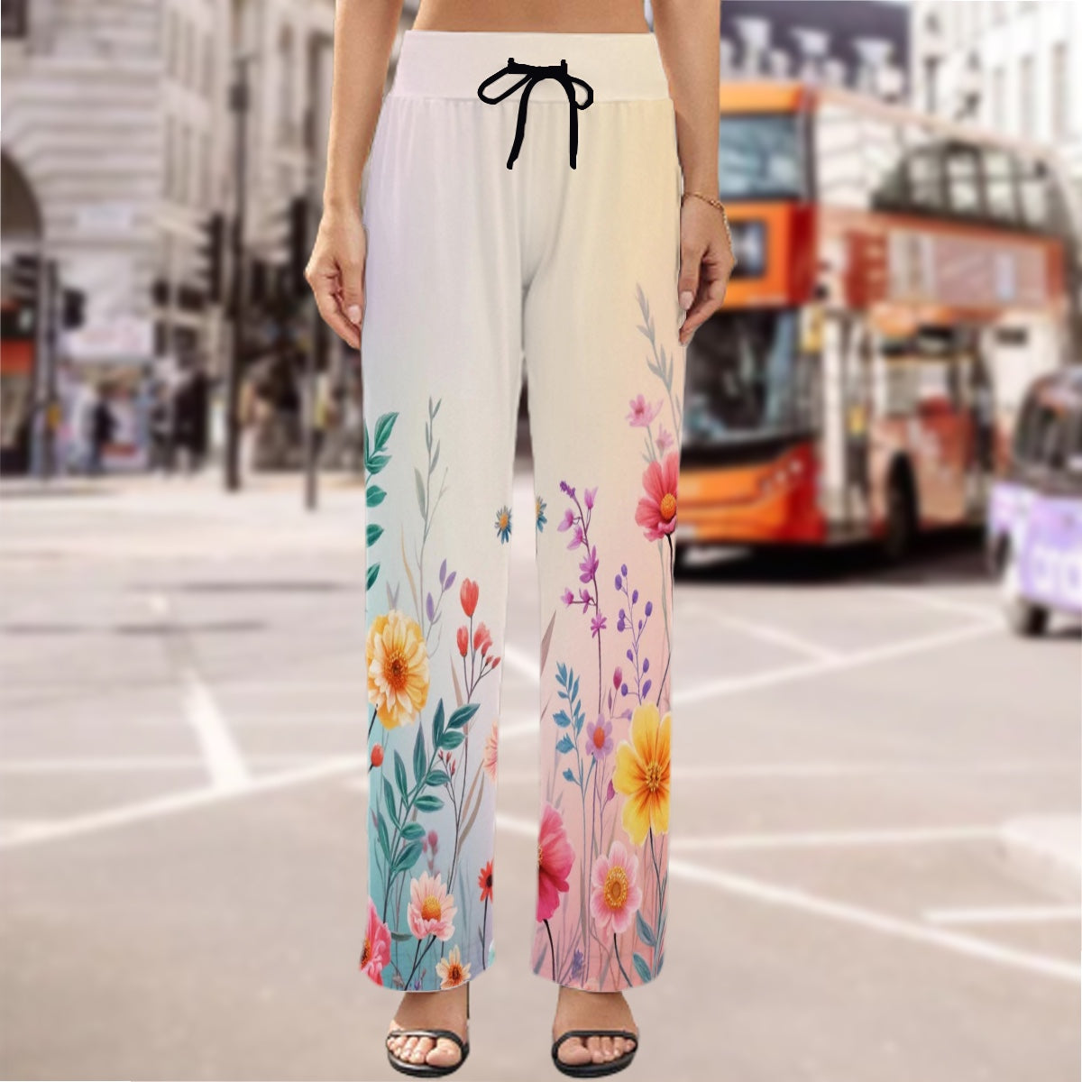 Pantalon large pour femme