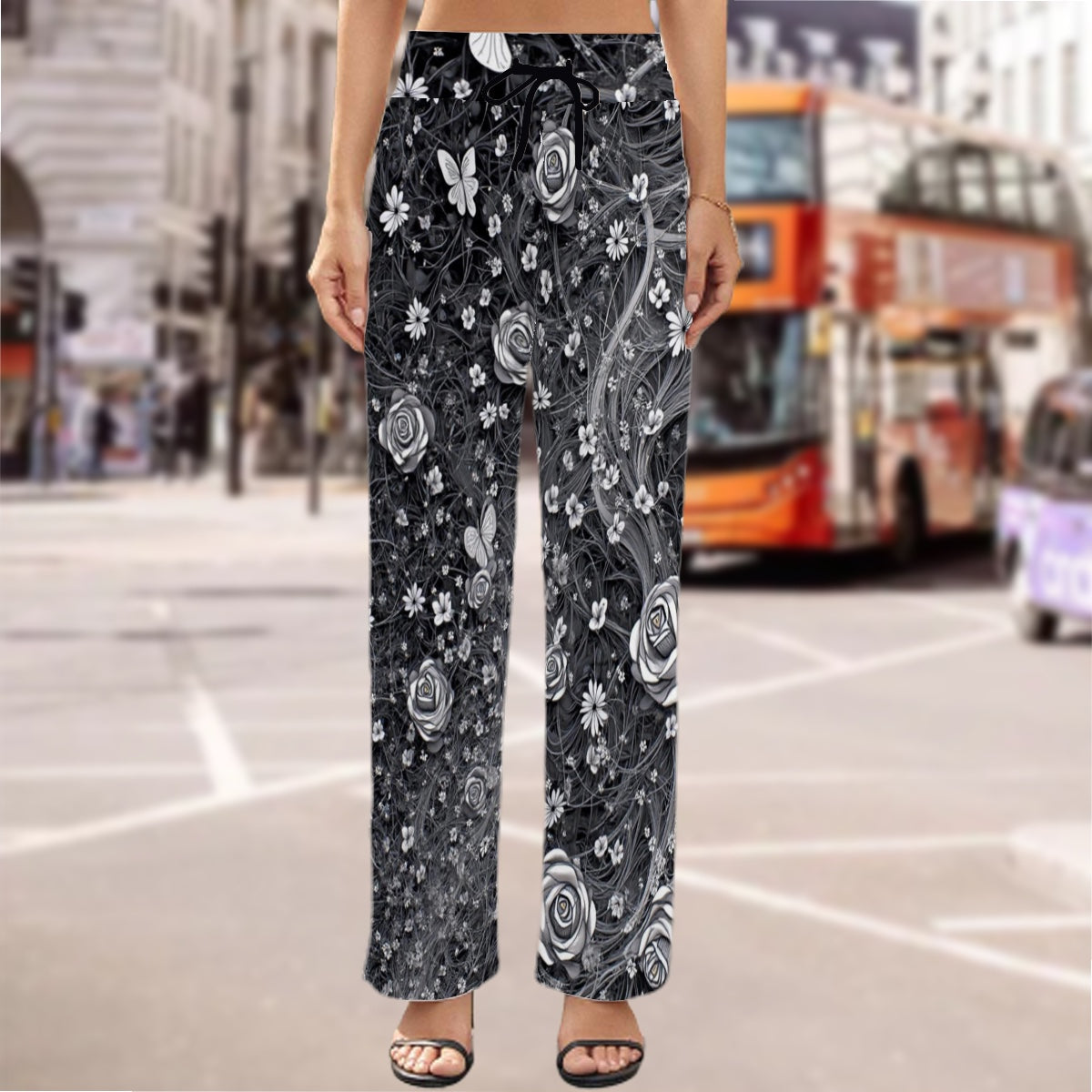 Pantalon large pour femme