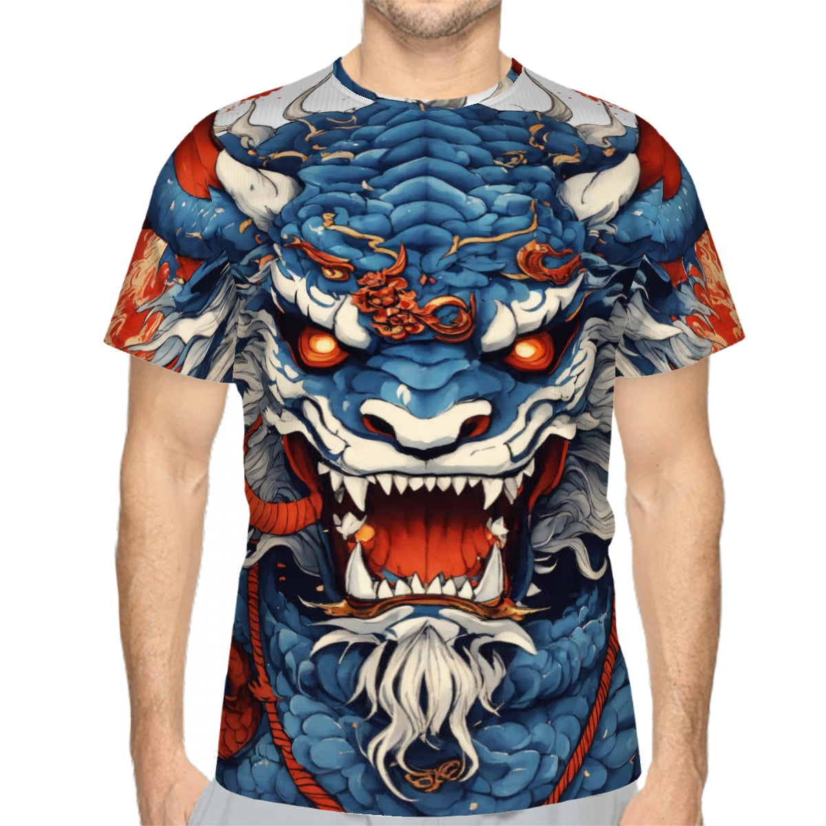 T-shirt à col ras du cou pour homme
