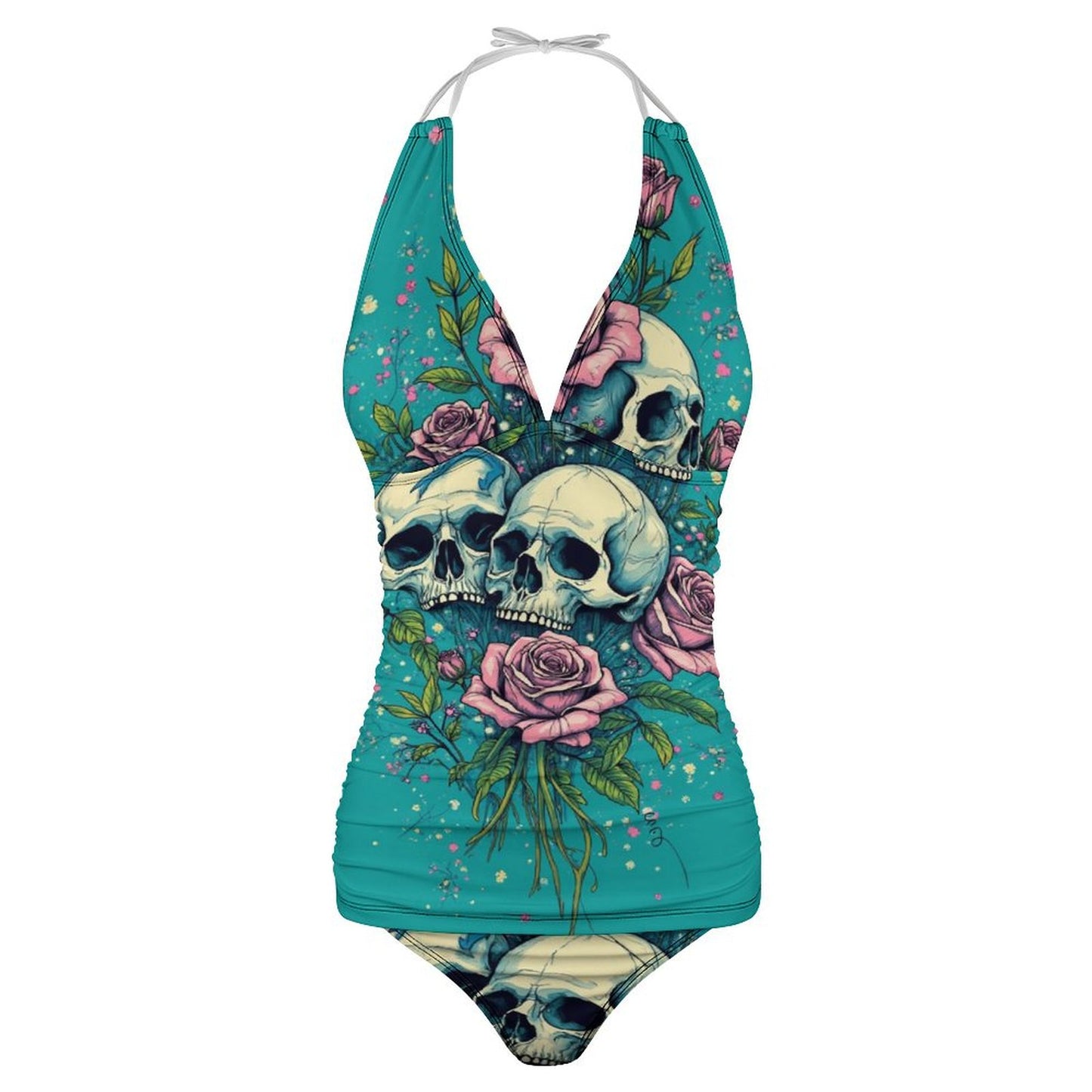 Maillot de Bain 2 pièces Tankini Licou