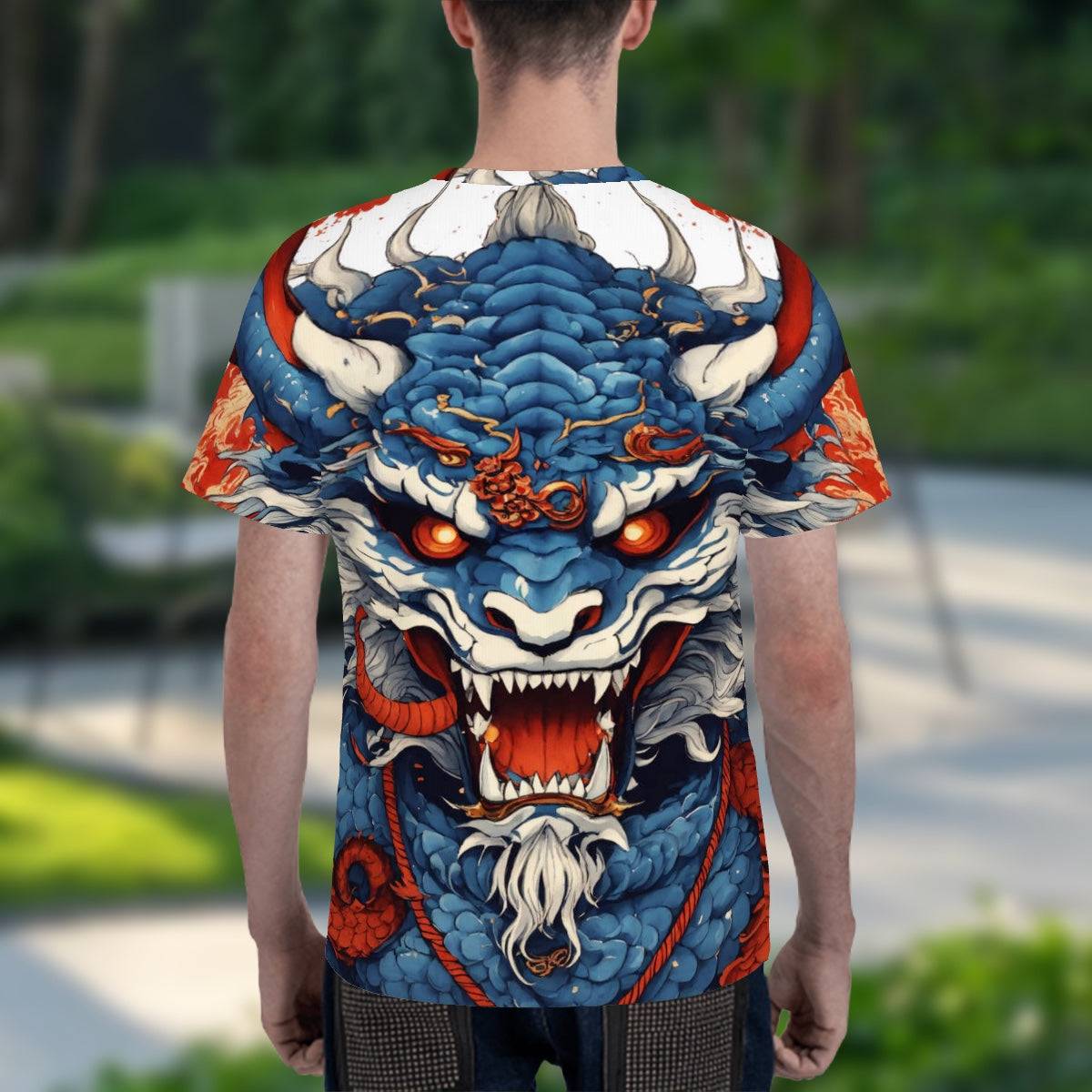 T-shirt à col ras du cou pour homme