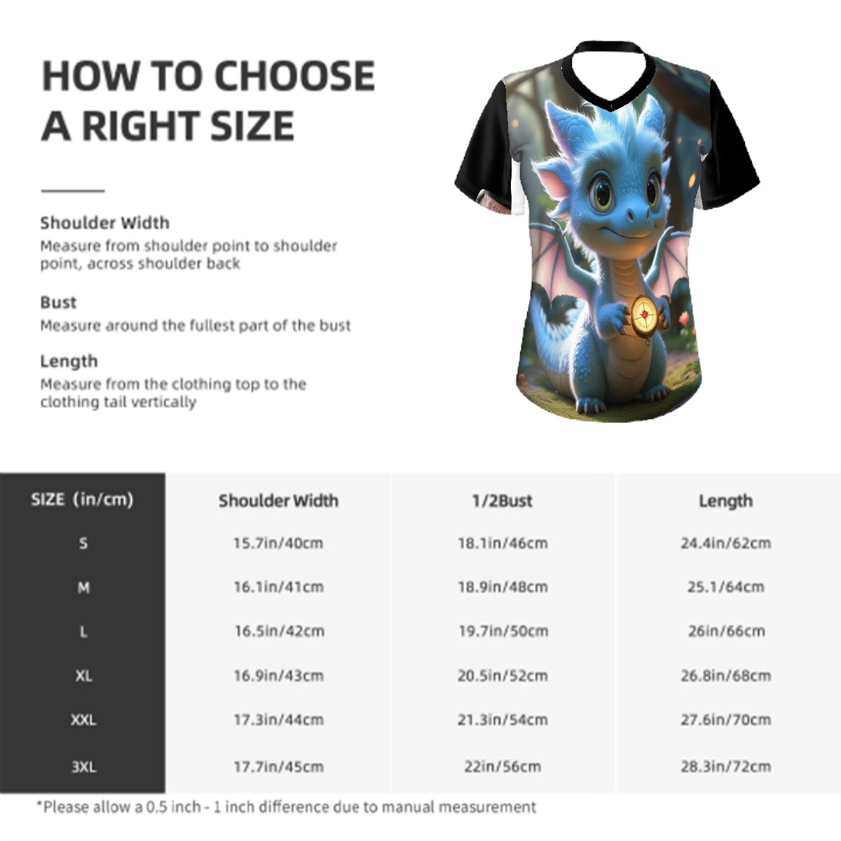 T-shirt à manches courtes à col en V pour femme