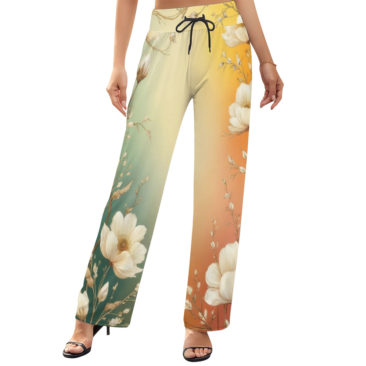 Pantalon large pour femme