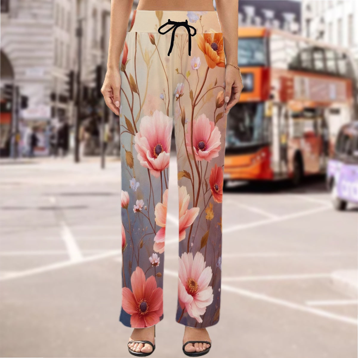 Pantalon large pour femme