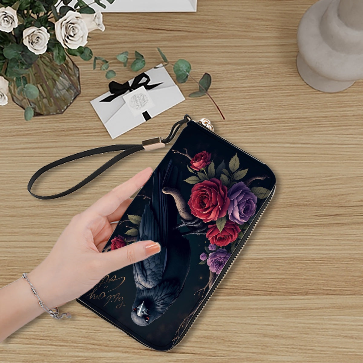 Portefeuille pochette pour femme