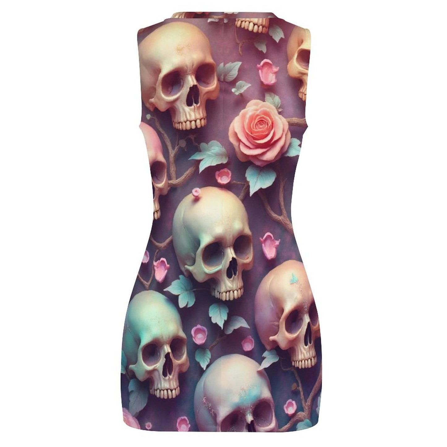 Slim wrap hip skirt Navel-Baring Cross-Fit Hip Skirt