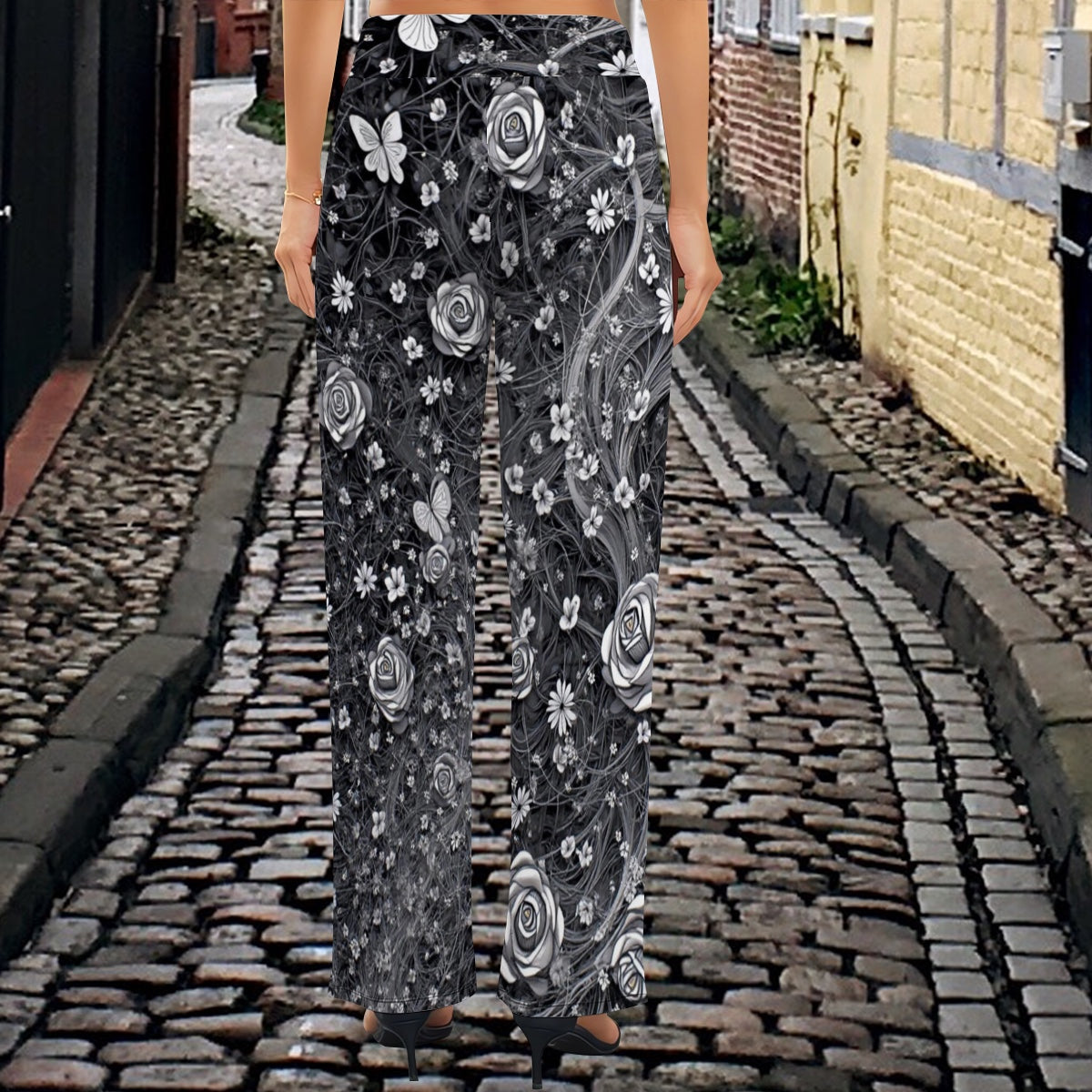 Pantalon large pour femme