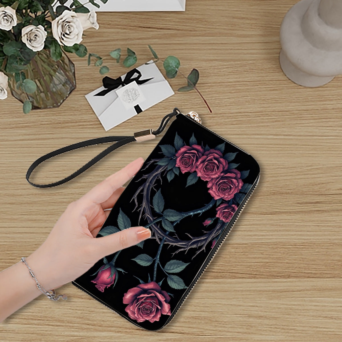 Portefeuille pochette pour femme