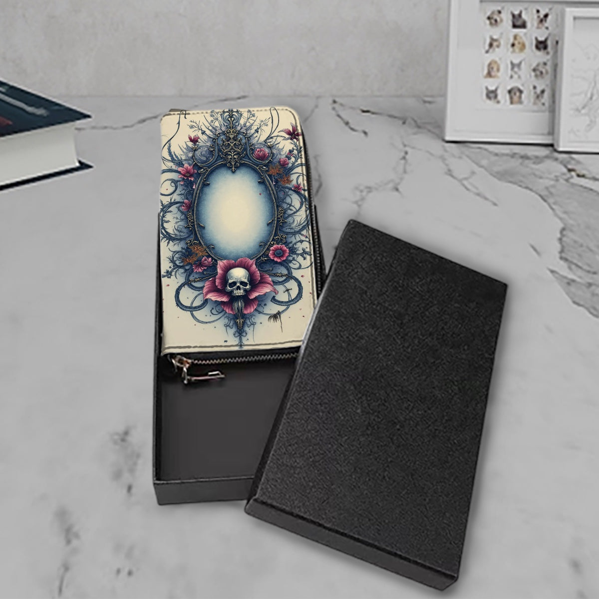 Portefeuille pochette pour femme