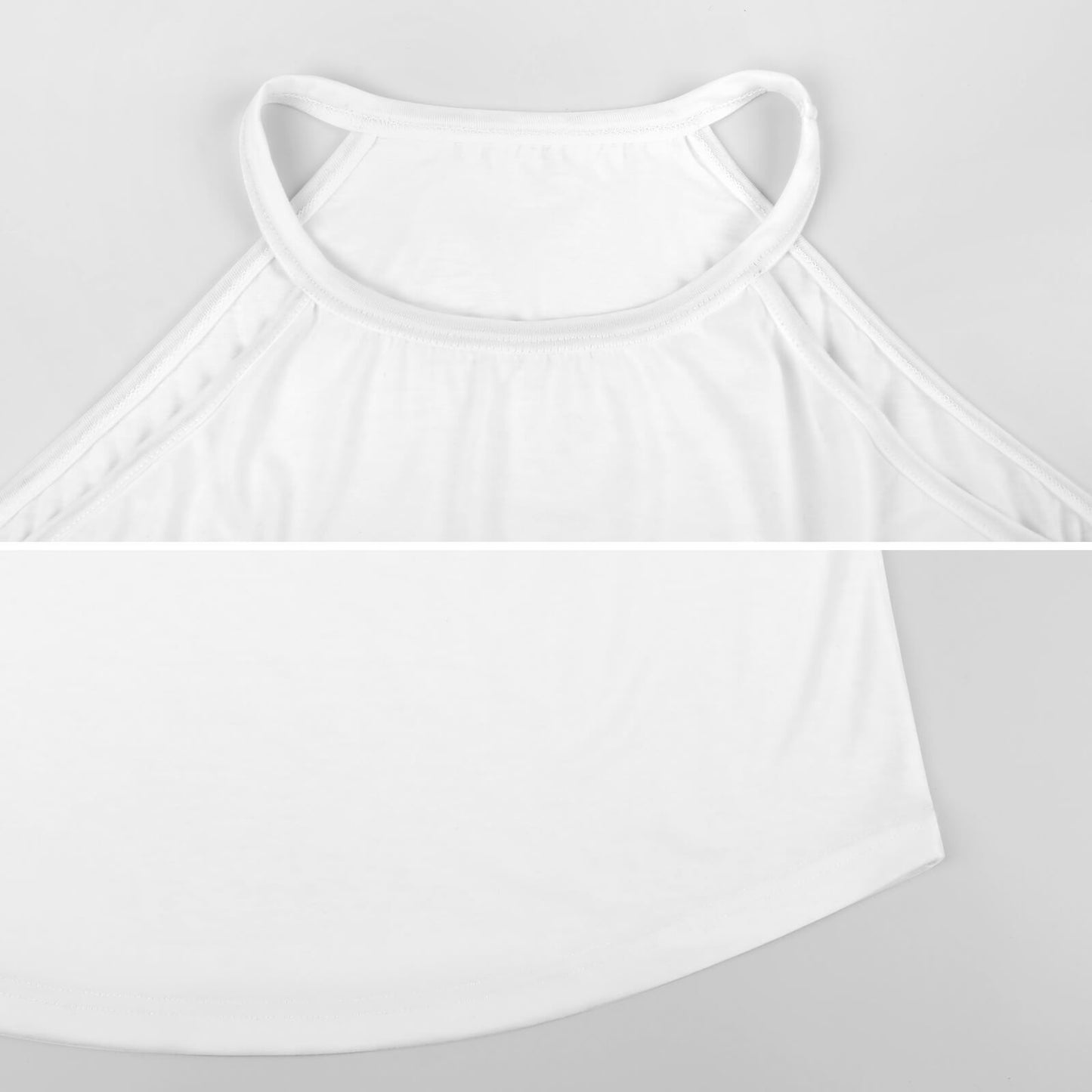 Round neck vest Women's Round-Neck Vest