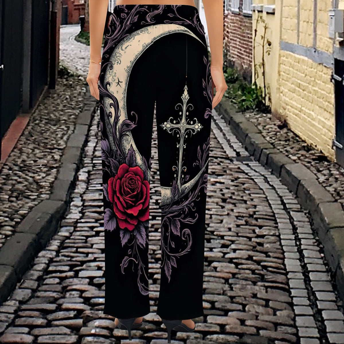 Pantalon large pour femme
