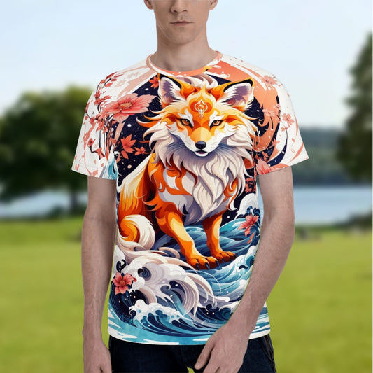 T-shirt à col ras du cou pour homme